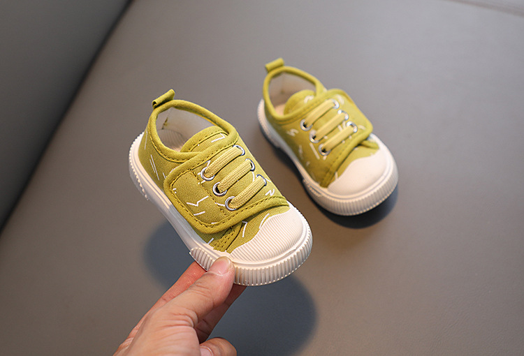 Tela per bambini 2023 Stagione primaverile e autunnale Nuovi ragazzi 1-6 anni Bambino traspirante Casual Ragazze Scarpe basse da tavolo_voghion.com