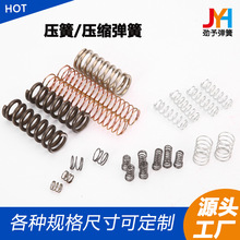 定制压缩弹簧减震弹簧玩具压簧圆珠笔压缩弹簧套管护管弹簧