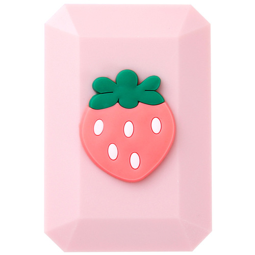 Cute cartoon contact lens case for girls, compact and portable contact lens care storage box with mirror and glasses companion box