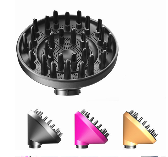 Ajuste Dyson secador de pelo rizador de pelo adaptador difusión boquilla de aire traje HD08/HS01 accesorios para el cabello