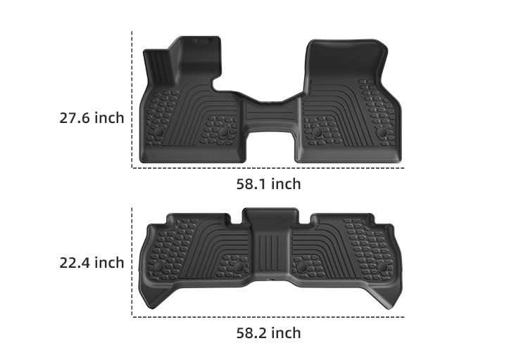 Suitable for 22-25 Bmw Ix Car Floor Mats, Special Car Floor Mats, Anti-Dirty Tpe Floor Mats, Cross-Border