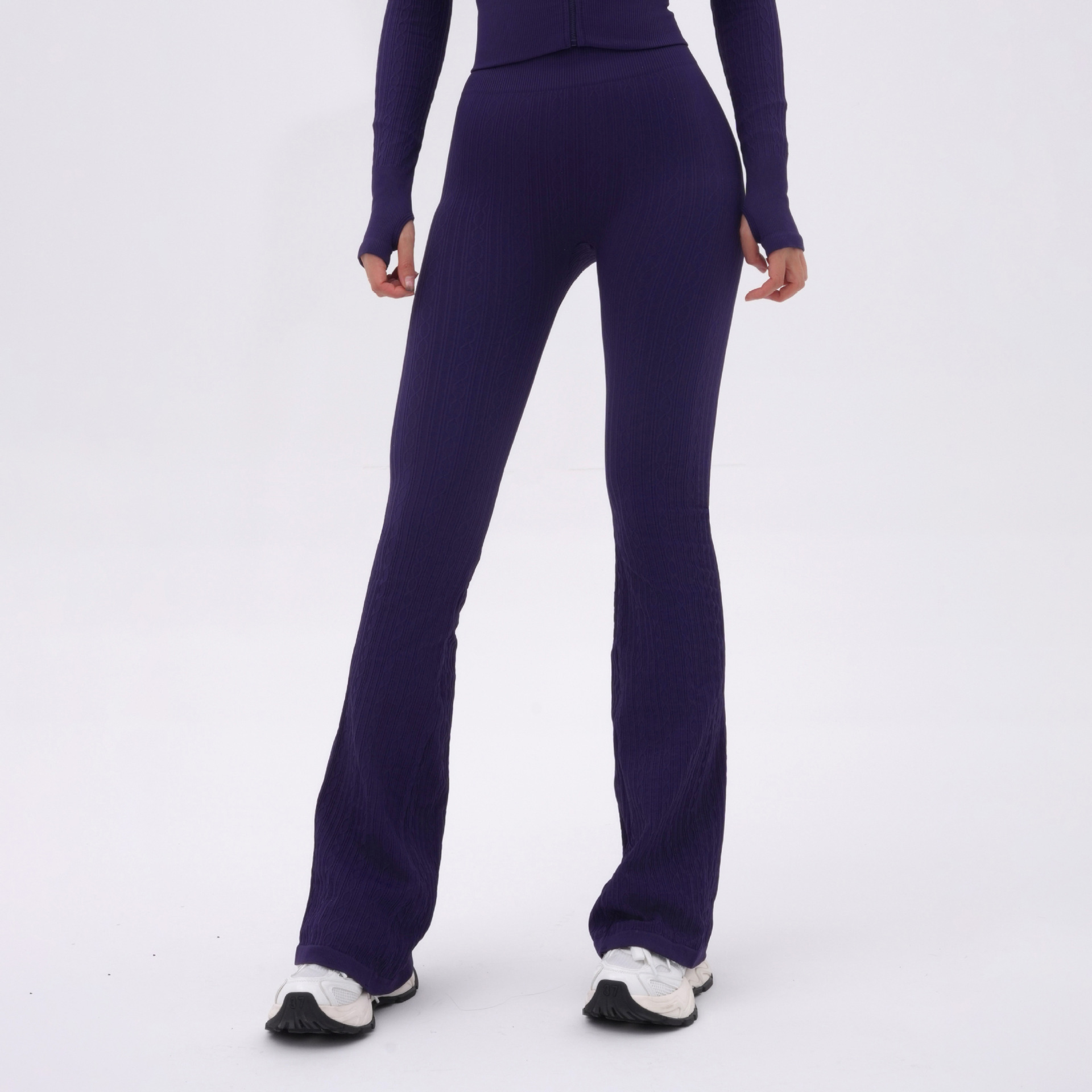 Cross-border nuevo ajuste de ropa de yoga adelgazante, moda femenina de elevación de cadera abdominal, ejercicio al aire libre, ejercicio de fitness yoga