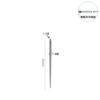 External thread guide pin 1.6*30mm (1.2 teeth)