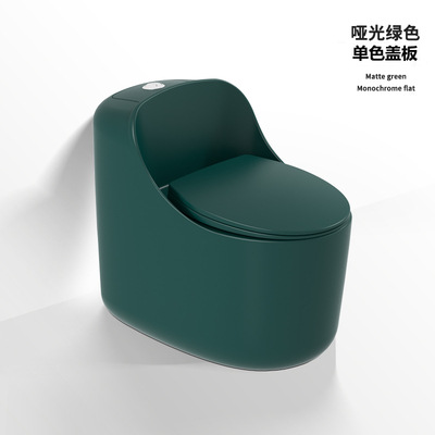 Nuevo hogar interior personalizado anti-bloqueo de una sola pieza fila de piso ultra-alto sifón moderno simple inodoro redondo al por mayor