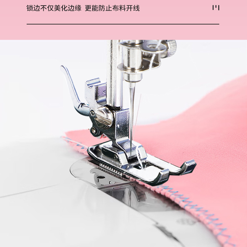 Actualización 505A máquina de coser pequeña mini cerradura eléctrica pedal doméstica máquina de coser automática para comer ropa gruesa carro de escritorio