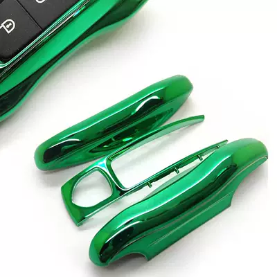 17-23 Porsche Panamera Macan Car key bag - electroplated-green