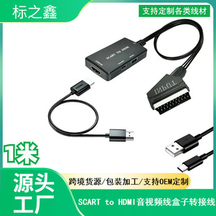 1080P����SCART�DHDMI�D�Q��SCART to HDMI��ҕ�l�������D���^