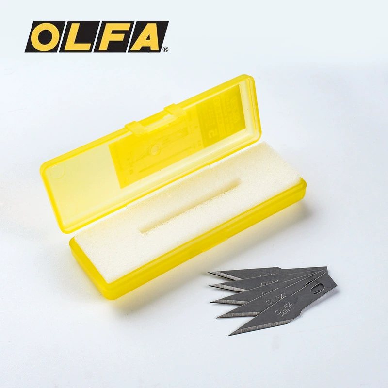 Японский Olfa Elihua KB4-S/5 скульптурная ручка и лезвие ножа узкое горлышко прецизионное лезвие подходит для замены AK-4