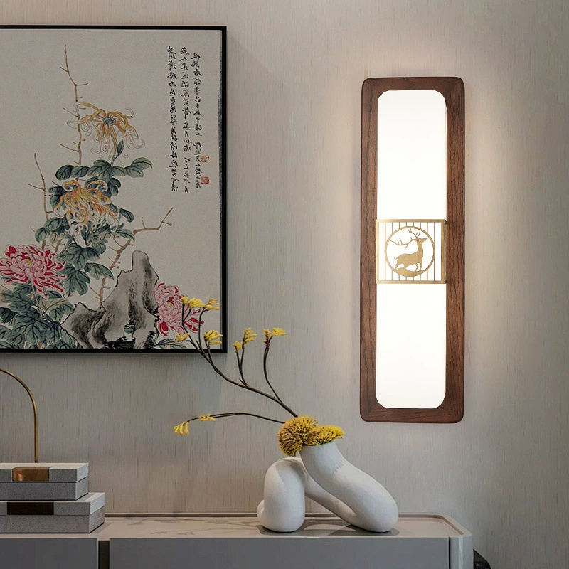 Бра для кровати для гостиной, светодиодные LED, китайский стиль