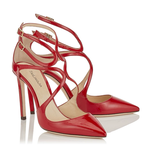 Red patent leather