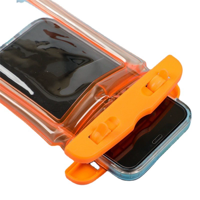 Подводная камера подушка безопасности мобильный телефон Водонепроницаемая Сумка Горячий источник плавание мобильный телефон Универсальный сенсорный экран подводное плавание водонепроницаемый чехол