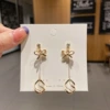 With bow, cat's eye