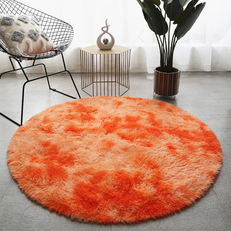 Round carpet, laptop, hexagonal tent, increased thickness, hanging basket