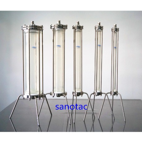 层析柱-中压层析柱-中压玻璃层析柱-参数:15*460mm, 40bar