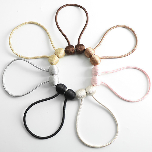 European-style rope curtain clip magnetic curtain rope hanger magnetic magnetic curtain fastener magnetic strap fabric strap fastener magnetic ring magnet