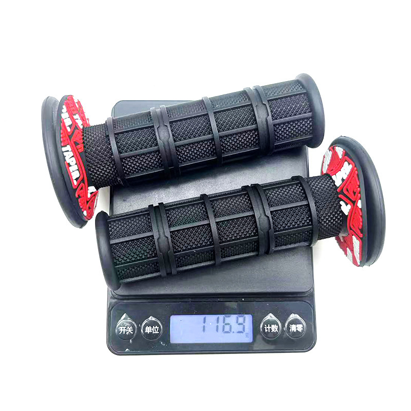 Motorcycle Modification Accessories Handlebar Rubber Sleeve Motorcycle Off-Road Vehicle Street Car Sports Car Throttle Grip Rubber Sleeve Anti-Slip and Wear-Resistant