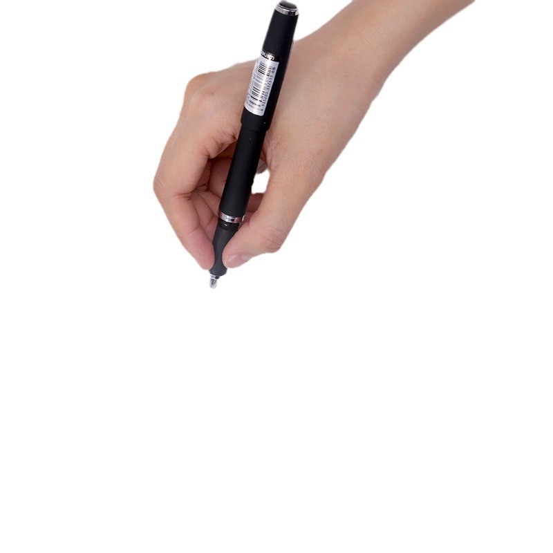 Deliky S126 bolígrafo neutro para estudiantes de escritorio bolígrafo de firma negro de gran capacidad bolígrafo de negocios 1.0mm 12