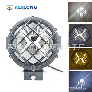 New LED car lights 7 inch work lights off-road spotlights external motorcycle front bumper lights engineering inspection lights