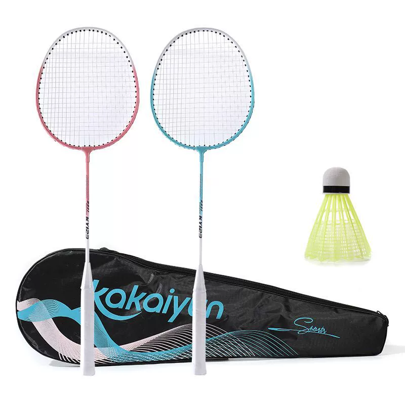 KY123 Ракетка для бадминтона, заводское производство, оптовая продажа, набор для начинающих, детей и взрослых, дропшиппинг из железного сплава