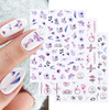 Nail stickers, fresh adhesive fake nails for nails, suitable for import, new collection