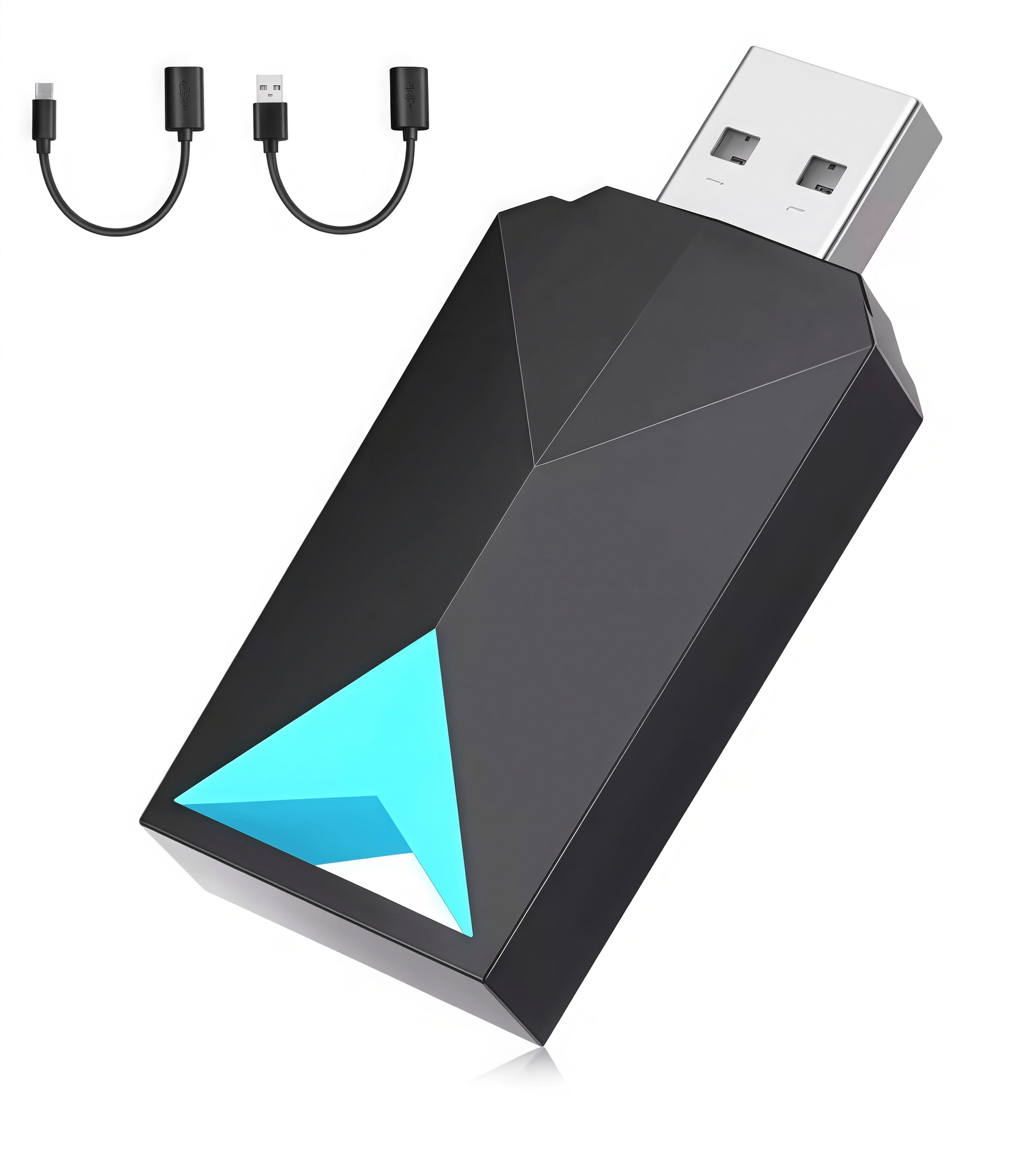 Original Car Wired-To-Wireless Carplay Box for Interconnection, Exclusively for Cross-Border Use, Compatible with Original Car Models for Wireless Upgrade