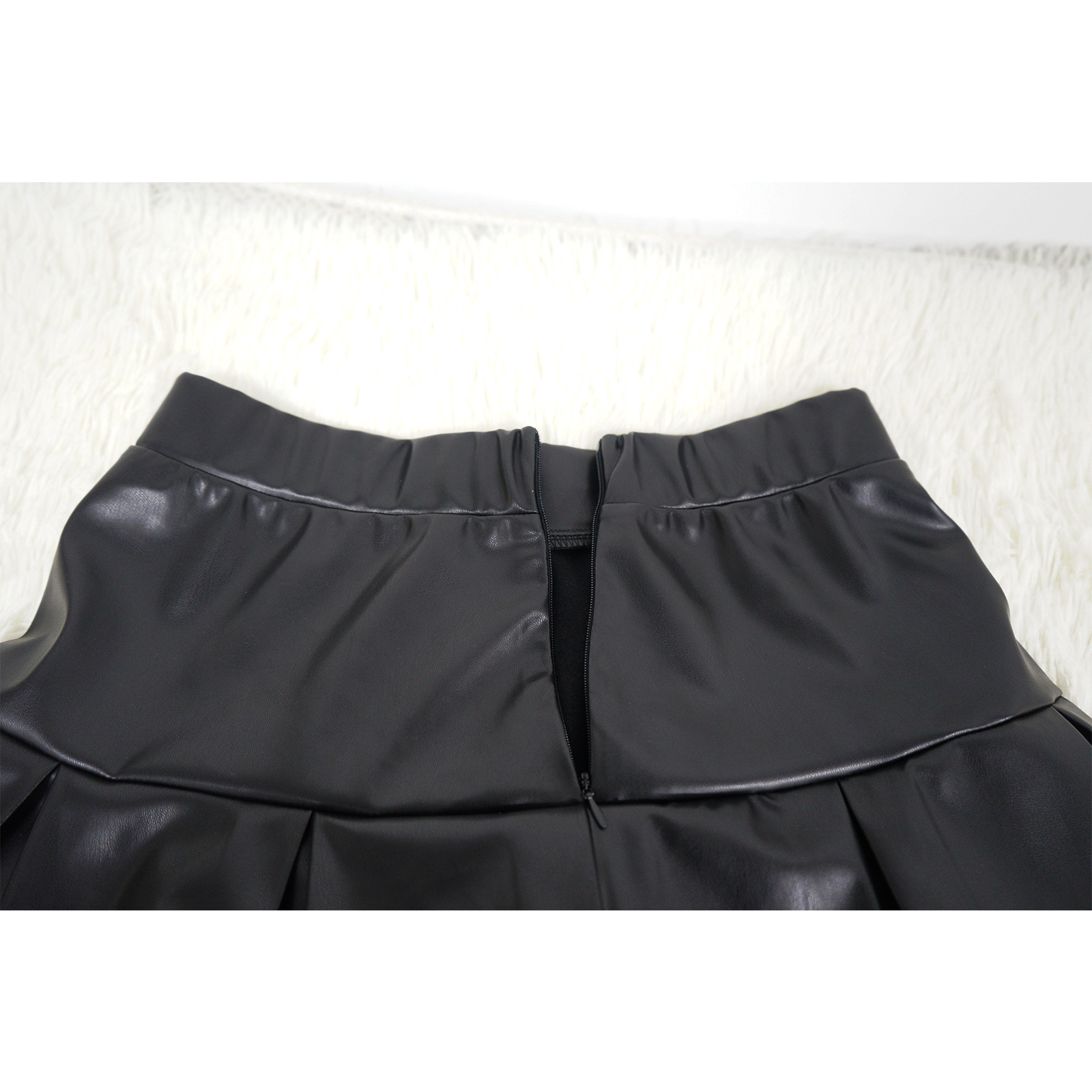 Daily Street Women's Streetwear Solid Color Spandex Polyester Zipper Skirt Sets Skirt Sets display picture 12