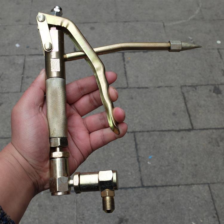Pistola de mantequilla neumática eléctrica de presión manual 1 / 4 tornillo pistola de aceite de motor de mantequilla de dientes gruesos