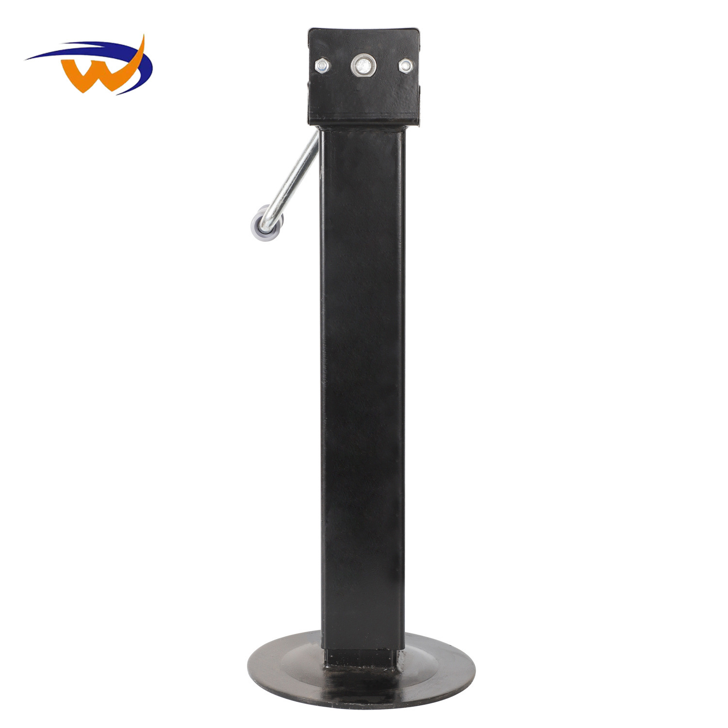 升降房车支架拖车平板农机配件手摇千斤顶喷灌机驻车支架厂家批发