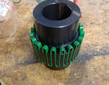 蛇簧聯軸器JS1-25蛇形彈簧聯軸器對輪罩殼煤礦電機連接軸