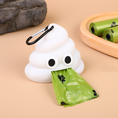 Creative Pet Supplies Dog Poop Pickup Degradable Garbage Bag Dispenser Portable Garbage Shell Wholesale