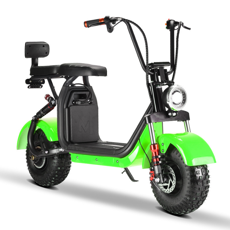 Eec Dot Adult Scooter Two-Wheeled Motorcycle Harley Electric Vehicle Mini-7 Can Be Equipped with Dual Lithium Batteries