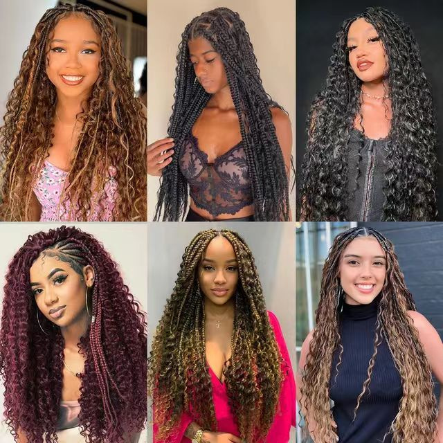 Perfect BO and OB raid Expo o beach wave synthetic hair EP wave