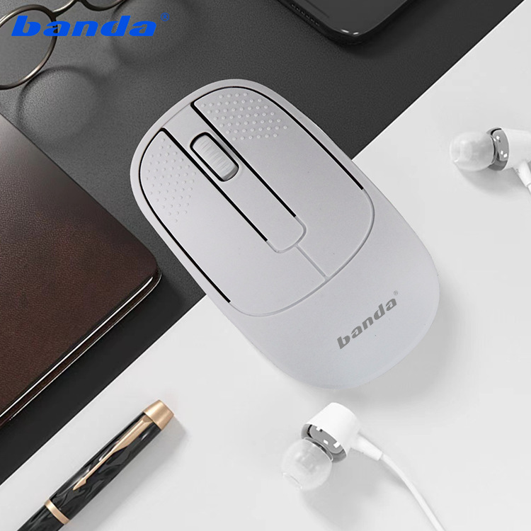 New 2.4G mouse, lightweight, portable, silent, male female office and business laptops, wireless mouse_voghion.com