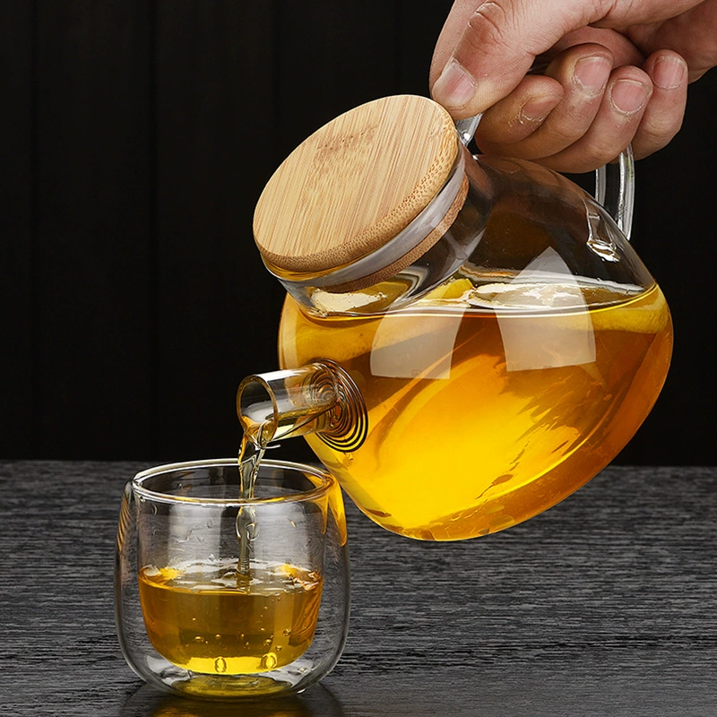 Glass tea set, flavored tea, gift box, teapot, Birthday gift