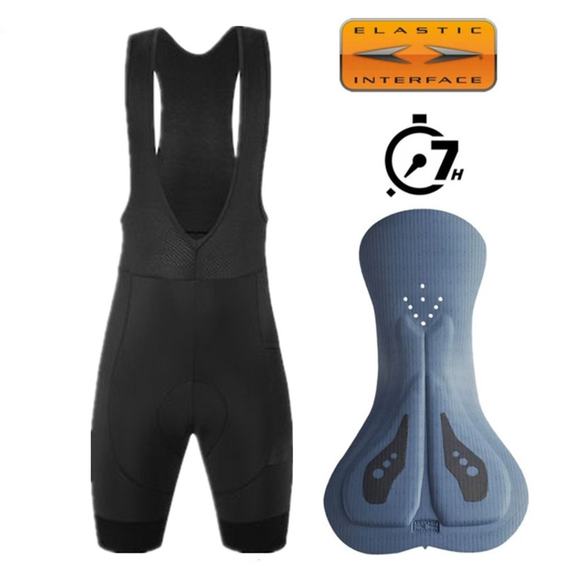 Hot Selling Bib Cycling Pants, Quick-Drying Shock-Absorbing Road Bike Double Arrow Shorts, Sponge Cushion Professional Competitive Shorts