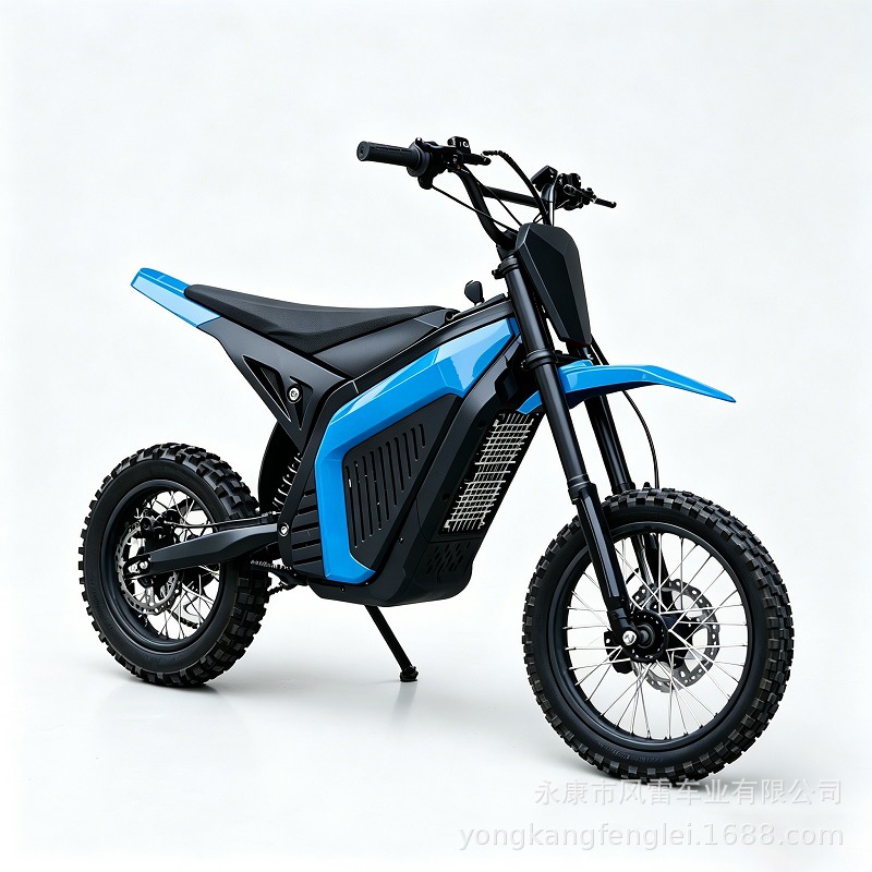 Motocicleta todoterreno eléctrica juvenil transfronteriza Europea y estadounidense con batería de litio 48v1500w motocicleta todoterreno al aire libre image 5