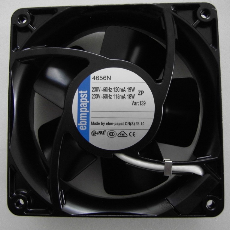 正品德国 西德 12038 4656N AC220V 金属耐高温 轴流风机风扇