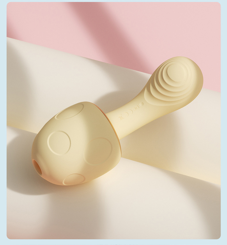 옥수수 노란색 3가지 기능 [7단계 흡입 + 10단계 강력 진동 삽입 + 스마트 온열] 영문 포장