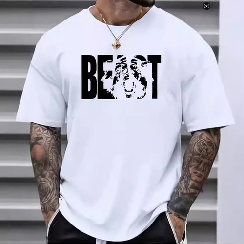Cotton summer men's fashionable casual short-sleeved t-shirt green round collar short-sleeved T-shirt Korean fashionable men's wear