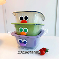 果物の水たまりの多機能の客間の家庭用果物のかごの水洗いの果物の皿の新型の二重の水たまりの野菜のかご