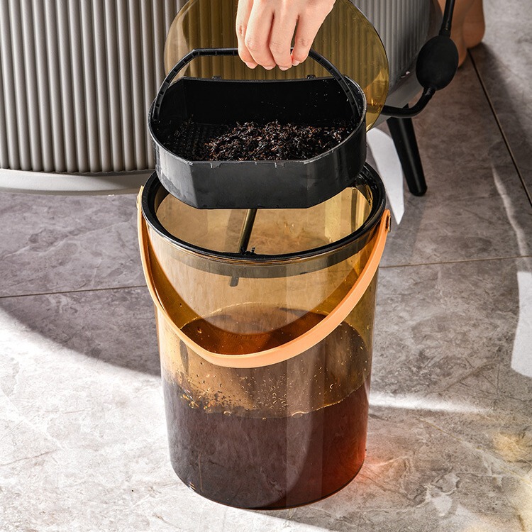 カンフーティーセットアクセサリー家庭用廃水バケツ茶バケツ茶残渣分離フィルター排水バケツ茶道ティーテーブルゴミ箱|undefined