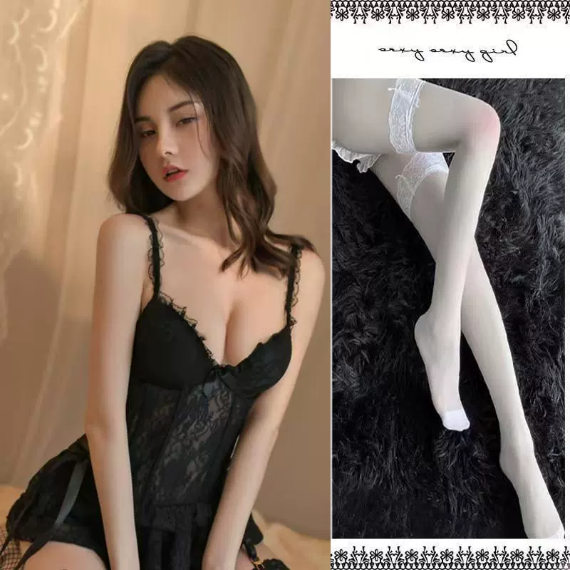 Purple uniform for beloved, tights, push up bra, sexy slip dress, pijama