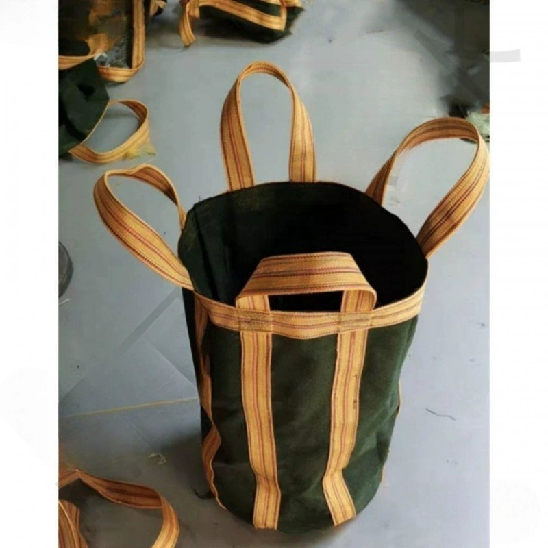 Холщовая тонкая сумка, подъемная сумка для подъема на высоту, утолщенная зашифрованная износостойкая холщовая сумка, квадратная круглая сумка-контейнер