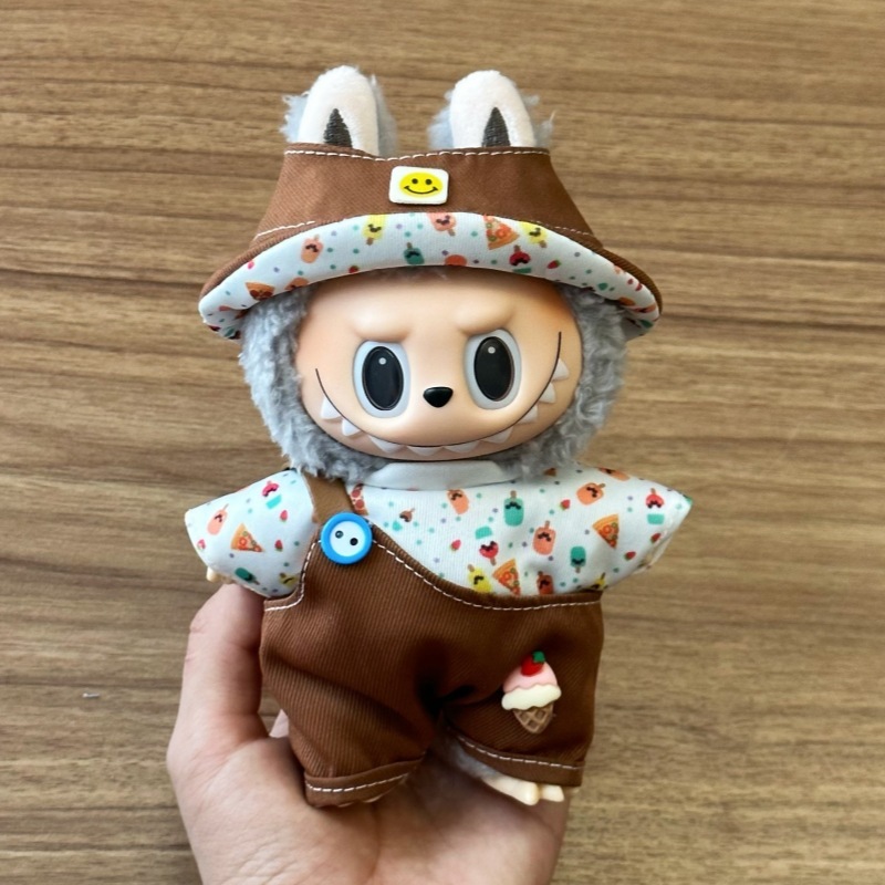 仅衣服适用labubu坐坐派对娃衣一二三代拉布布衣服套装配件饰周边|undefined