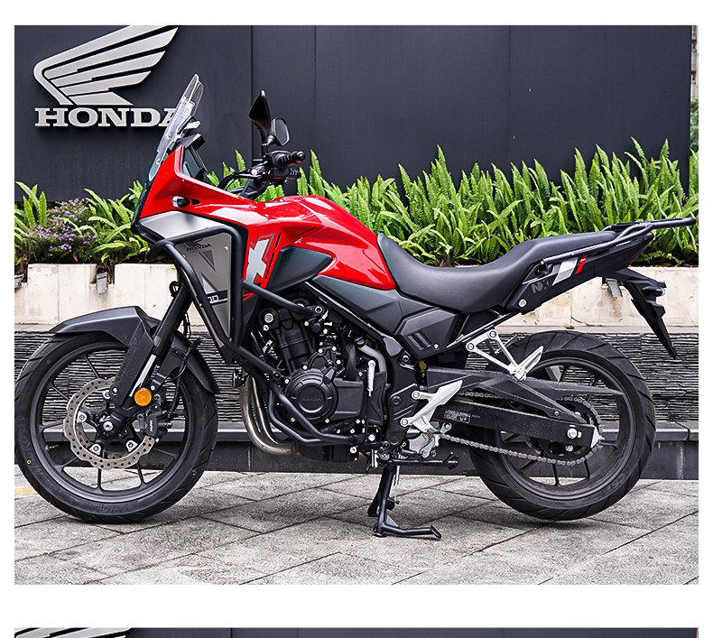 Suitable for Honda Nx500: Protective Bars, Crash Bars, Surround Bars, Rear Rack, Tail Box Rack, Main Stand Rack, Large Support Frame Modification