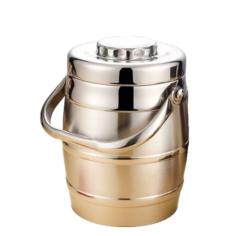 Acero inoxidable de tres capas barril de aislamiento térmico barril de aislamiento térmico