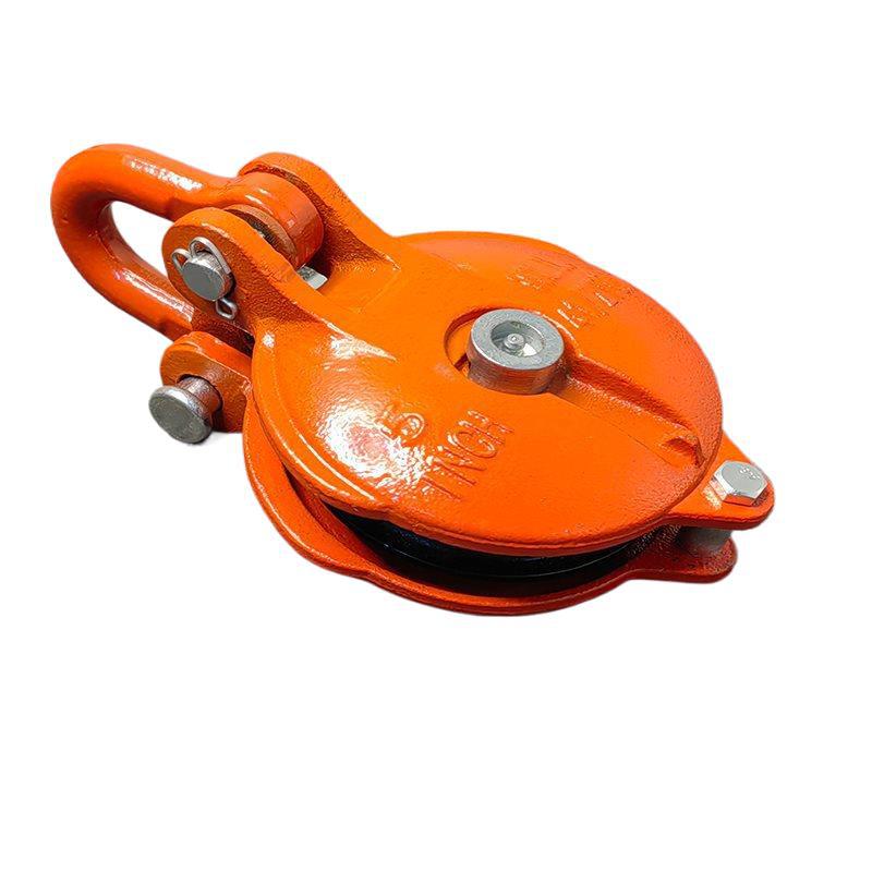 重型起重滑车乌龟型整体转向滑轮船用轴承吊滑轮绞盘自救卸扣滑车