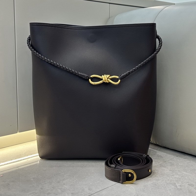 2025 New Top-Grain Leather Bv Bucket Bag, Tote Bag, Shoulder Bag, Crossbody Bag for Women