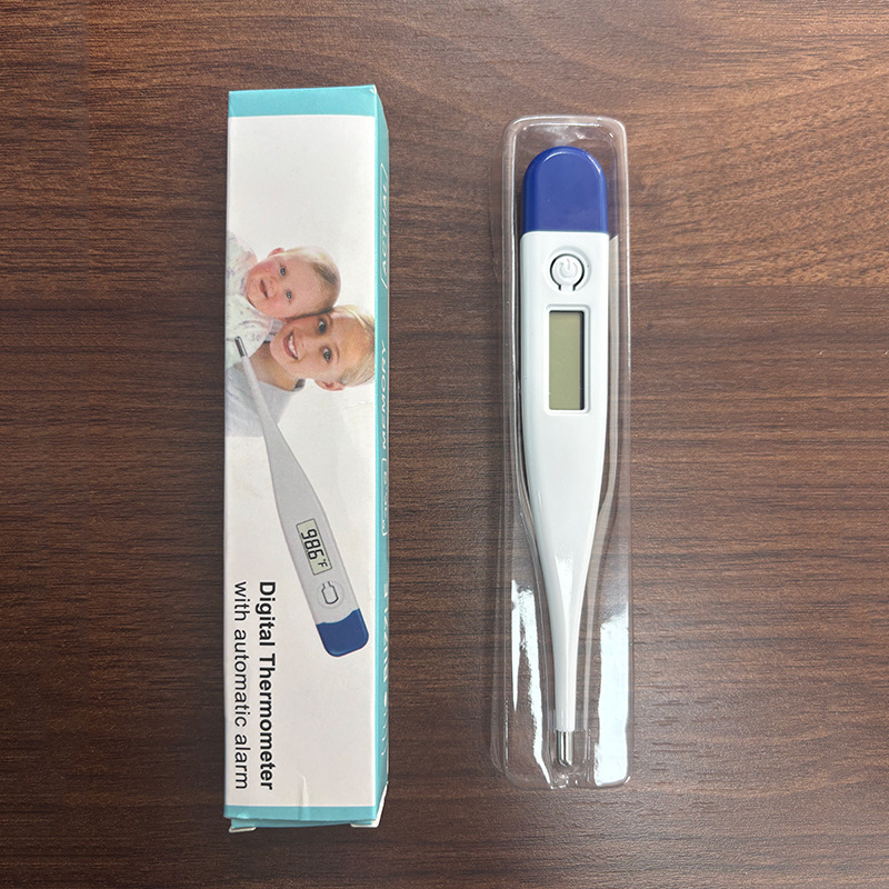 Bebé termómetro digital duro cabeza humana axila adulto termómetro Fahrenheit grados Celsius termómetro electrónico