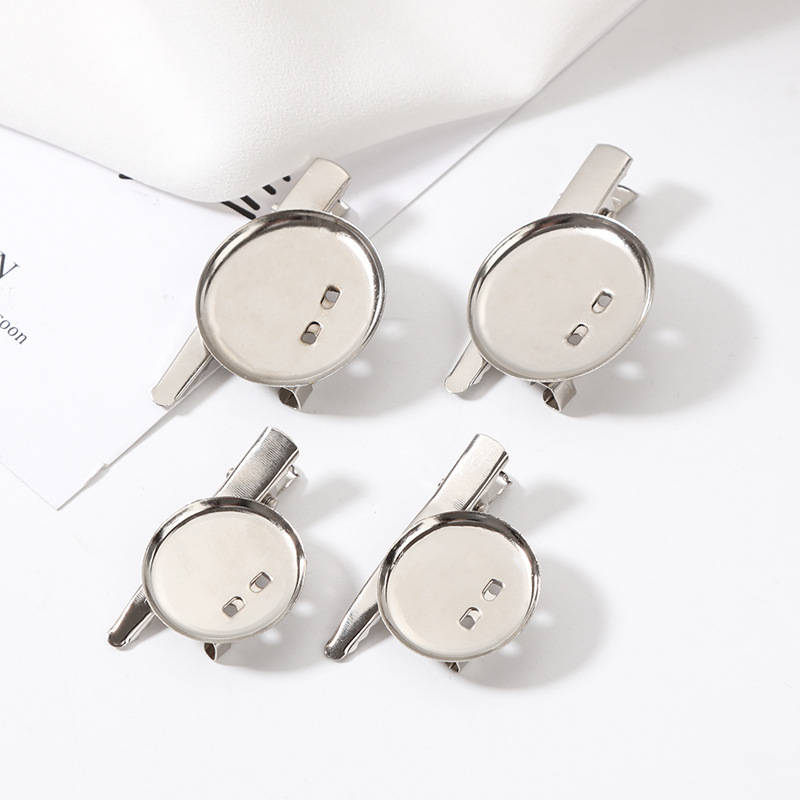 ピンの安全針の胸の花の底のボタンの針はロックの頭のネクタイのブローチの手作りのdiyの毛の服のボタンの部品の材料を持ちます。